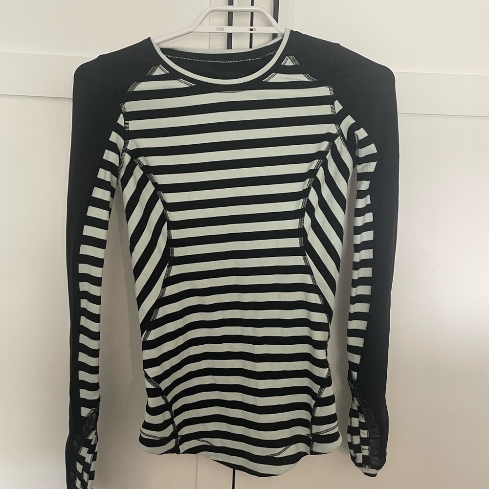 Lululemon Long Sleeve active top. More for cooler weather.